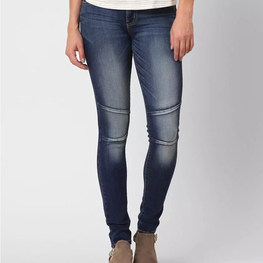 Flying Monkey Dark Blue Skinny Jeans